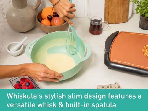Prepdeck-5-Piece-Silicone-Cooking-Set-Flip-Mix-Whisk-Scoop-Strain-Scrape-Measure-Dual-Function-Cooking-Tools-Heat-Resistant-Silicone-Safe-for-Non-Stick-Cookware-Seamless-Design