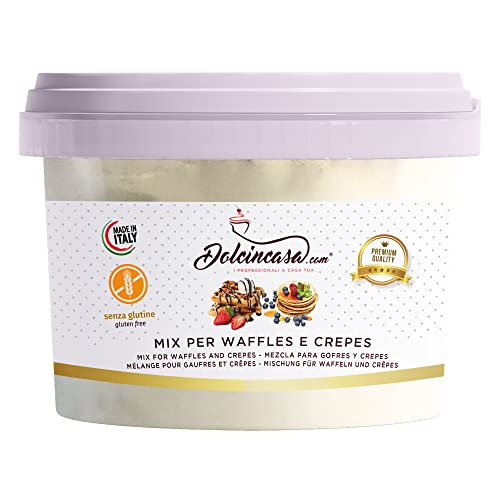 Dolcincasa.com Preparado para gofres, crepes y tortitas Preparado para gofres, crepes y tortitas sin gluten 500 g