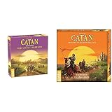 Devir Catan Expansión Mercaderes y Bárbaros, Juego de Mesa + Expansión Catan: Ciudades y Caballeros, Juego de Mesa (Bgciudades)