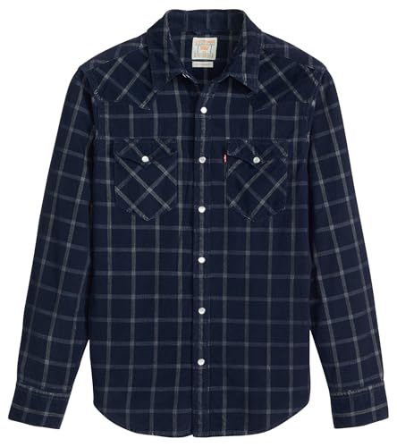 Image of Levi's Men's Solid Slim Fit Denim Shirt