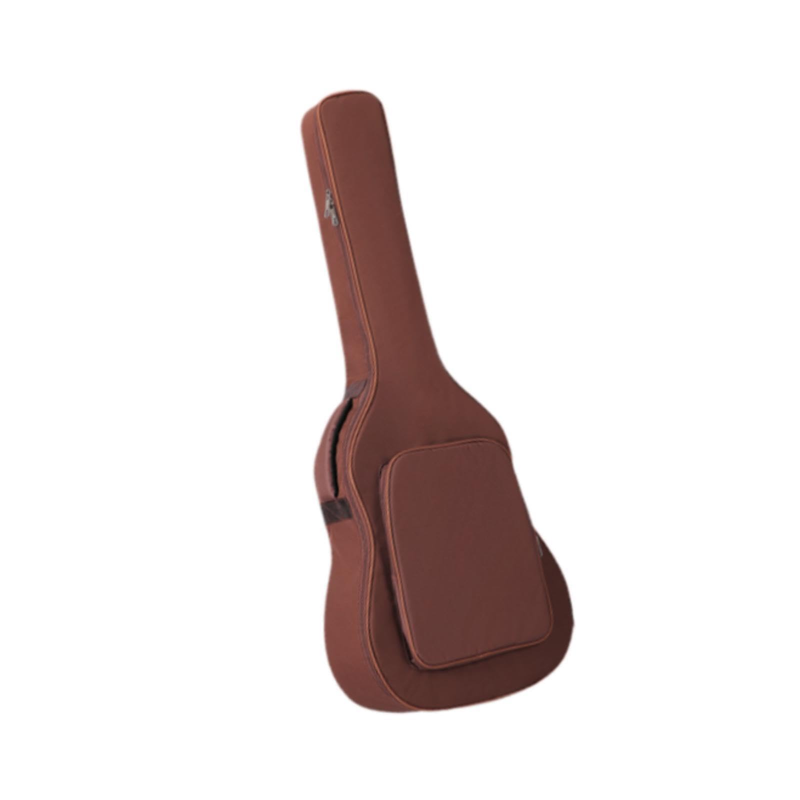 Funda duradera para guitarra eléctrica y,marrón,107x45x13cm | de 40 y 41 pulgadas.
