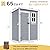 DWVO 5x3 FT Outdoor Storage Shed with Reinforced Floor, All-Weather Resin Storage Shed with Lockable Door & Window, Waterproof Plastic Tool Storage for Garden, Backyard, Patio, Lawn