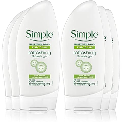 Simple Kind to Skin Refreshing Shower Gel Pack Cover