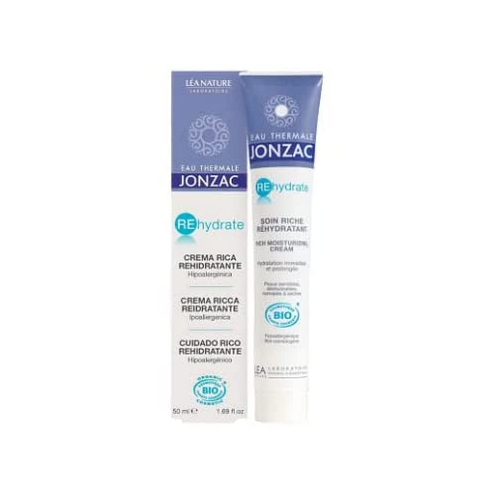 Jonzac Rehydrate Rich Kuru ve Hassas Ciltler için Organik Nemlendirici Bakım Kremi 50 ml