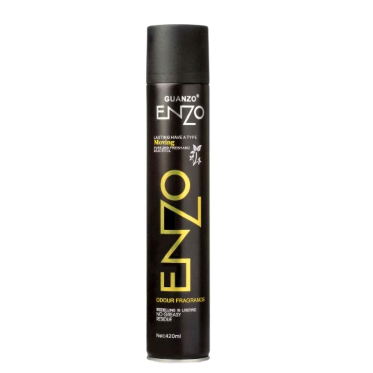Professional Unisex Enzo Moving Hair Spray | Quick Drying, Long Lasting Hold & Natural Shine | Non-Greasy, Heat Resistant, Shine & Definition | Styling Hair Spray (Black, 420 ML, Pack of 1)-picture-34