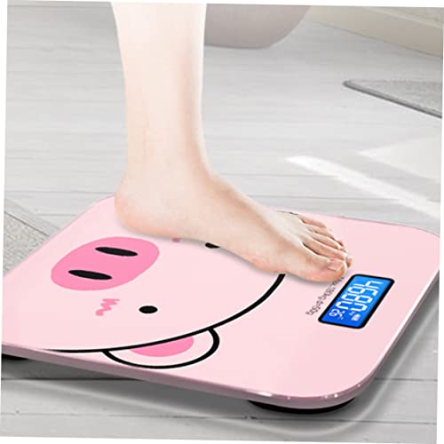 Balance de poids électronique de maison cartoon à charge USB rapide - 7
