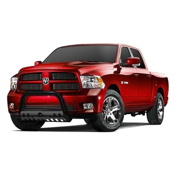 Image of Black Horse Off Road Bull Bar Skid Plate Black Compatible with 2011-2023 Dodge Durango-BBDG700A-SP