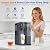 VonWater Reverse Osmosis Water Filter Countertop Hot and Cold RO System-3s Instant Hot, 6 Temp Settings, 7-Stage RO Water Filtration, NSF/ANSI372/42/58, Auto-Fill Pitcher, 3:1 Pure to Drain, C5-Blue