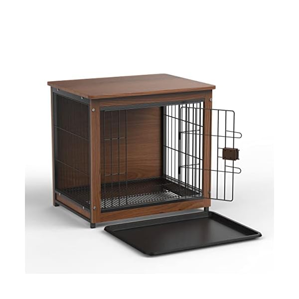 Indoor Dog House with Removable Tray