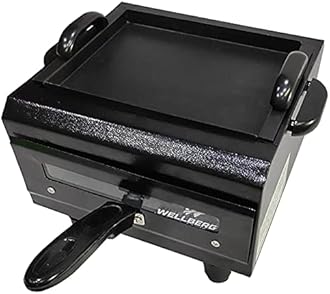 Wellberg (DUAL 2 IN 1) Electric Tandoor & Grill Barbeque with Pizza Cutter, Magic Paper, Recipe Book, Grill, Tray, 4 Skewers Pizza Maker