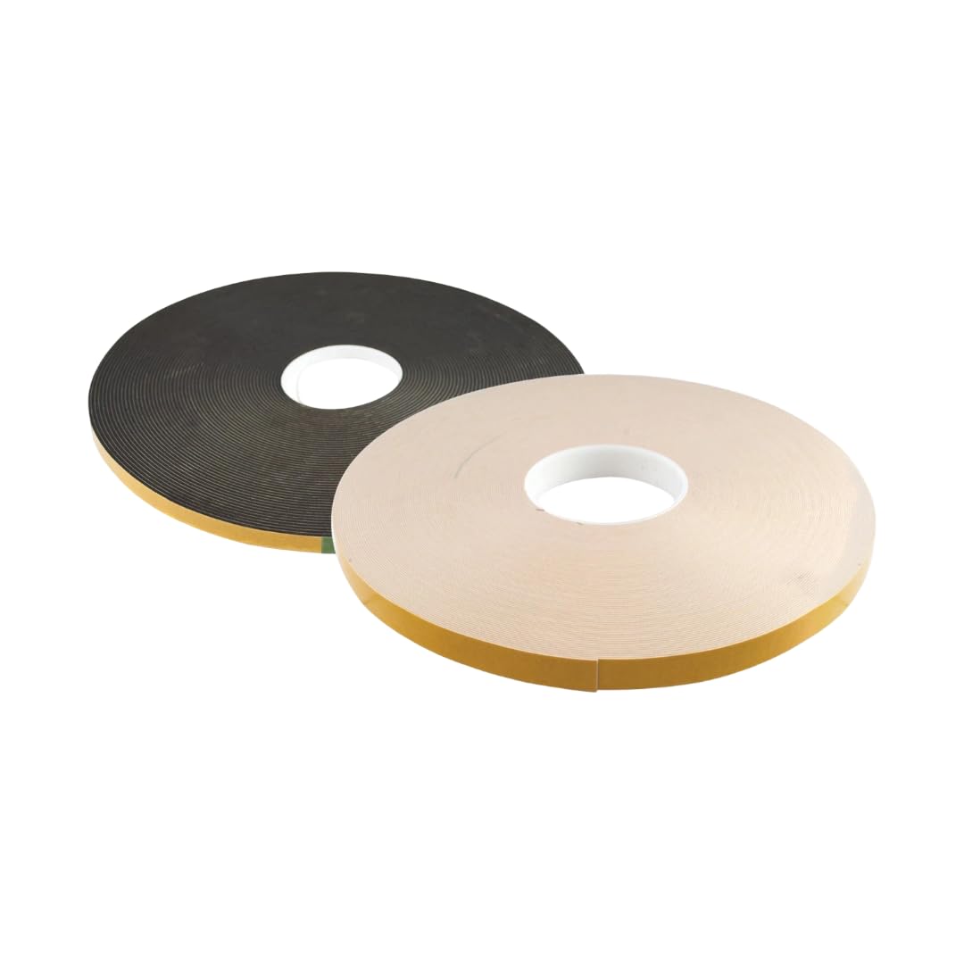 Window Georgian Bar Tape/Bead Tape White or Black Self-Adhesive Multiple Sizes (Black, 1mm by 10mm)