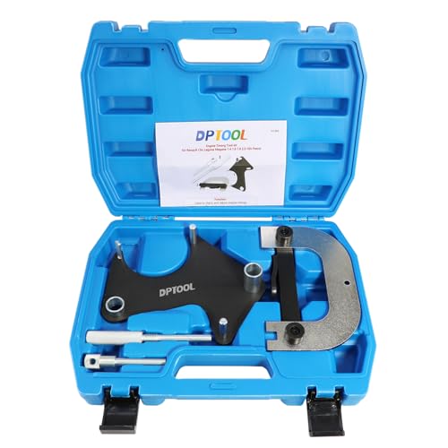 DPTOOL Blocage de l'arbre à cames Outil de réglage Moteur Compatible avec Renault Clio Laguna Megane 1.4 1.6 1.8 2.0 16V Moteur Essence K4J K4M F4P F4R Codes...