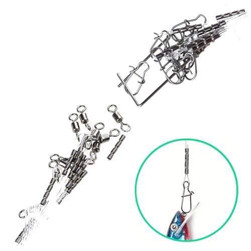Fluorocarbon Leader Set para Pesca con Giratorios miniatura 3