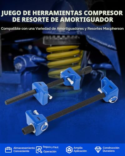 Opresor de resortes de amortiguador Truper 17 opresor de resortes de amortiguador truper marca Orion Motor Tech (2)