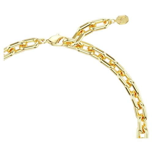 Swarovski Idyllia Necklace, Mixed cuts, Flower, Multicolored, Gold-Tone Finish3