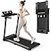 Laufband für Zuhause - Klappbar Laufbänder bis 12 km/h Elektrische Laufbänder mit LED-Anzeige Treadmill Walking Pad Leise Laufpad for Home Büro 120KG Max with 3 Modes LUYATA