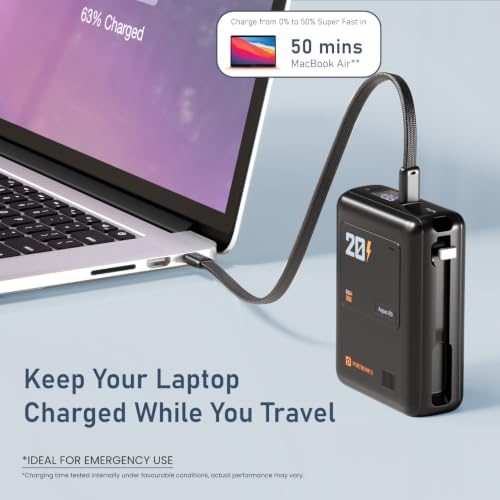 Image of Portronics Aqua 65, 65 W Compact Pocket Size Power Bank