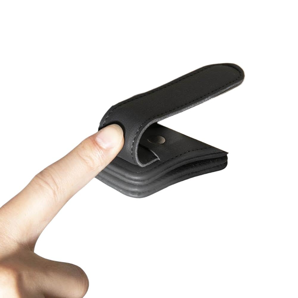 Soporte para Gafas de Sol Compatible con Visera Interior del Coche