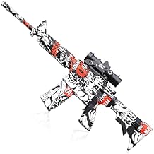 Full Auto Outdoor Games Toy with 60000 Consumables, Team Games Toys - Gifts Suitable for Boys or Girls Aged 14+ Red