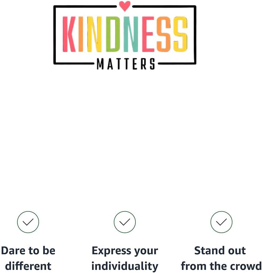 Kindness Matters Colorful Kids' Baseball T-Shirt - Cute Clothing - Inspirational Apparel