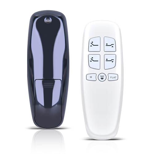 Télécommande Richmat HJH13D et Lucid L300 de rechange blanche pour lit réglable