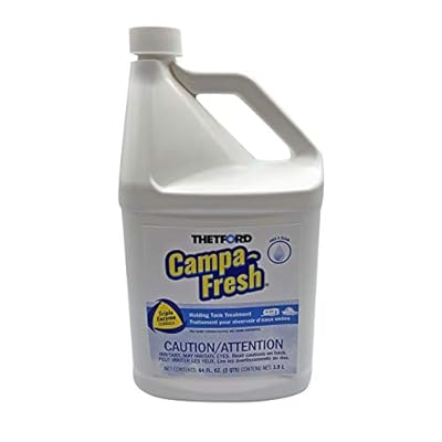 Thetford Campa-Fresh Free & Clear RV Holding Tank Treatment, Formaldehyde Free, Waste Digester, Septic Tank Safe, 64 oz Bottle (96738)
