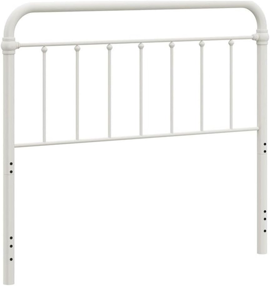 Hillsdale Kirkland Soft White Metal Full/Queen Headboard