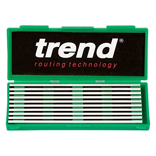 Trend Craft Pro Solid Carbide Planer Blades, 82 x 5.5 x 1.1mm, 5 Pairs, Double Edged Replacement Planer Blades, CR/PB29/5PR 2 Trend Craft Pro Solid Carbide Planer Blades, 82 x 5.5 x 1.1mm, 5 Pairs, Double Edged Replacement Planer Blades, CR/PB29/5PR - Image 2