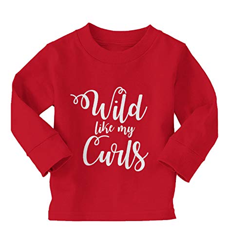 Wild Like My Curls - Curly Hair Infant/Toddler Cotton Jersey T-Shirt