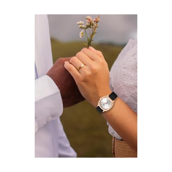 Women's Quartz Wrist Watch,Casual Stylish Business Sport, Silicone Band, Analog Display,Waterproof Nurse Lady Watches - Image 4