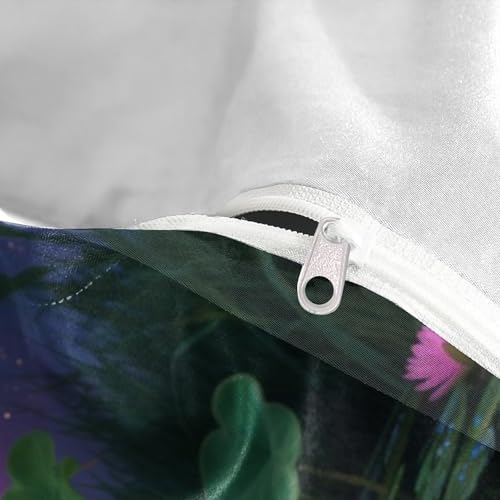 Parure de lit martin-pêcheur en microfibre 200x200 cm avec taies - 8