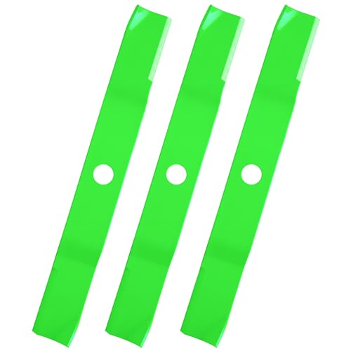 JSXDNWYJ Kubo ta K5647-34340 K5651-34340 Heavy Duty Blades Compatible with Ku bota 60 Decks ZD21 ZD25 ZD28 ZD321 ZD326 ZD331 ZG327 (3-Pack)