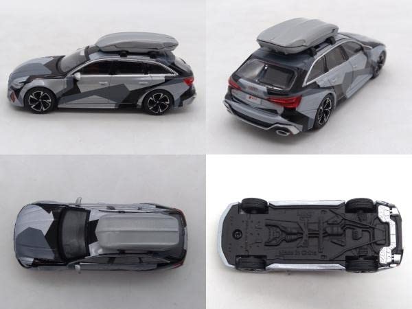 MINI GT ミニGT AUDI RS6 シルバー デジタル カモフラージュ