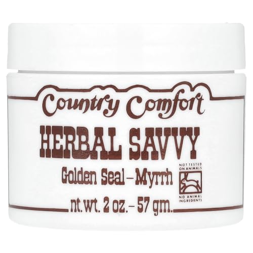 Image of Country Comfort Herbal Savvy Goldenseal Myrrh Supplement, 2 Ounce