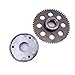 Motorcycle Engine Starter Clutch Driven Gear Kit 125cc Compatible With Automotive Motorcycle Parts Haojue LINDY 125 UM125 LINDY 125R VS 125 I