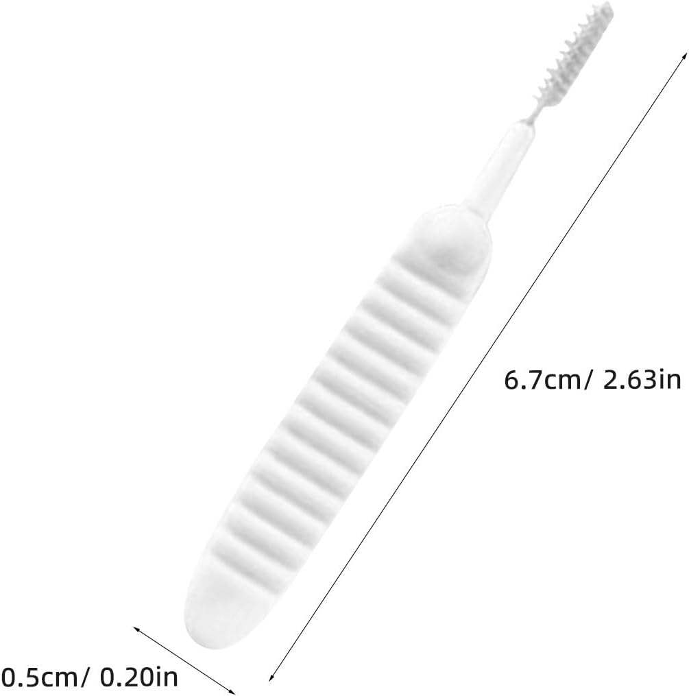 120pcs Shower Head Cleaning Brush Tool, Plastic Nozzle Cleaner image 2