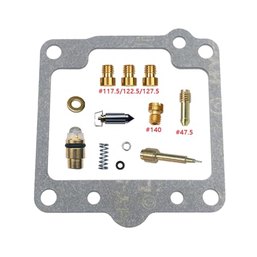 Kit réparation carburateur Mikuni BS34 pour moto Yamaha SR250 avec pièces de flotteur