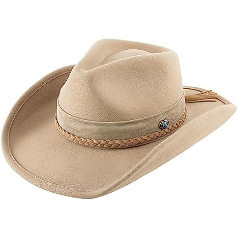 MIX BROWN Cowboy Hat Cover