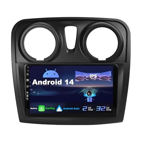 SXAUTO Android 14 Car Stereo for Dacia Sandero Cover