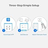 BroadLink RM4 Mini Smart Remote y Juego de Cables con Sensor de Monitor de Temperatura y Humedad  Compatible con Alexa  IFTTT