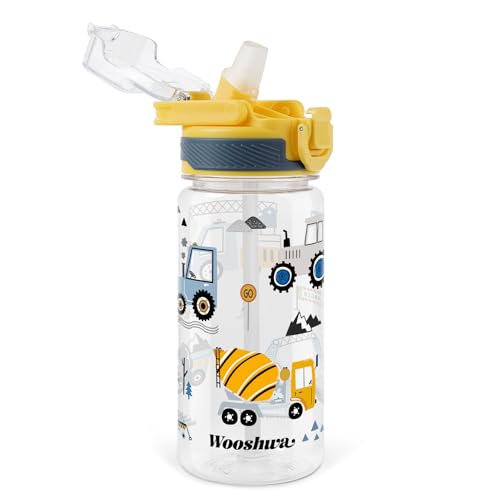 omedecal 480ml Kids Water Bottles, BPA Free Water Bottle wit