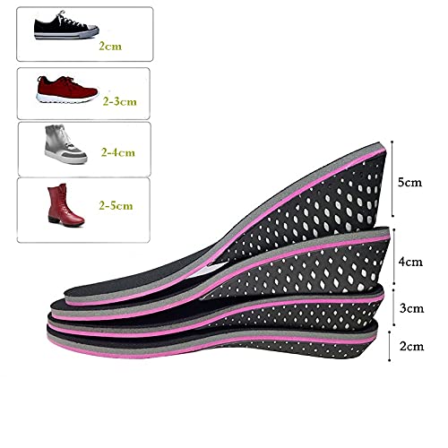 Semelle de mousse de mémoire augmentation taille inserts levage chaussure femme - 4