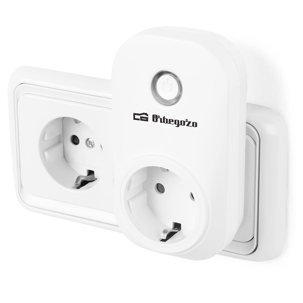 Orbegozo ENM 2000 - Enchufe con Mando a Distancia, 150 Metros de Alcance, Potencia máx. 3680 W, luz LED indicadora, protección contra sobrecarga, sobrecalentamiento y cortocicuitos