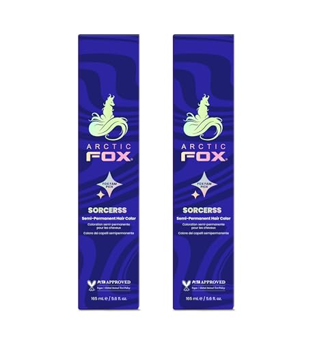 Image of ARCTIC FOX Semi-Permanent Hair Color Sorceress - Vegan - 2 x 5.6 oz