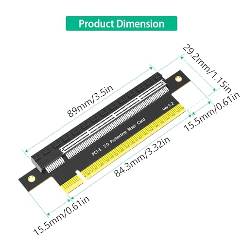 Carte PCIE 16X 5.0 pour poste de travail multimédia créatif et multitâche fluide - 5