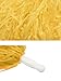 Pangda 12 Pack Cheerleading Pom Poms Sports Dance Cheer Plastic Pom Pom for Sports Team Spirit Cheering (Yellow)