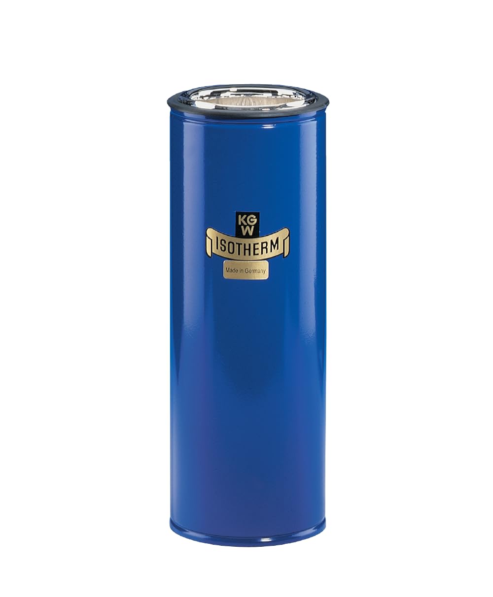 Frasco Dewar 12, aproximadamente 1500 ml, sobre azul, plastificado.