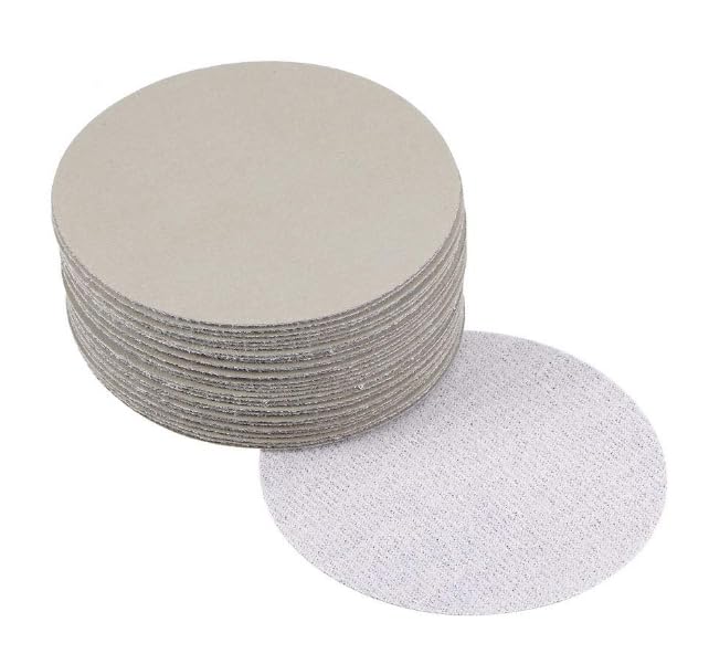 MACHSWON 3 Inch Silicon Carbide Sandpaper Wet Dry Sanding Discs Hook and Loop Sanding Disc 5000 Grit 30pcs
