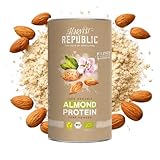 HARVEST REPUBLIC Bio Mandelprotein Protein Pulver Natur 550 g | Veganes...