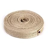 UKCOCO 1 Rolle Gurtband hochzeitslaken wedding blumenvasen decor dekoration körbe für bastelzeug inneneinrichtung jutegewebe bastelst blumen vase regalkörbe Bandgewebe Juteband